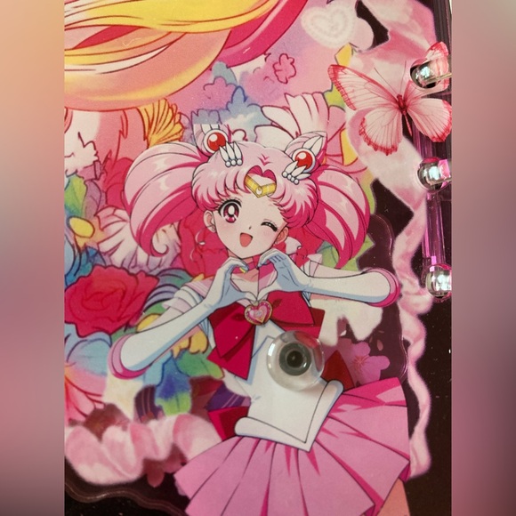 Sailor Moon Dimensional Floating Charm Journal | Refillable A5 Anime Collector - Picture 8 of 9